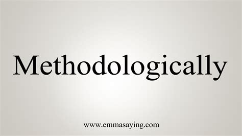 Image result for Methodologically