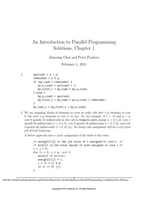 Image result for Intro to Parallel Programming Cheat Sheet