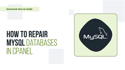 Toradh íomhá ar How to Repair MySQL