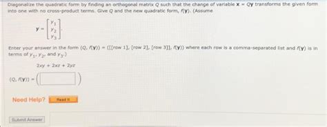 Diagonalize Quadratic Form に対する画像結果
