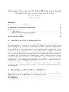 تصویر کا نتیجہ برائے Overdispersion Example