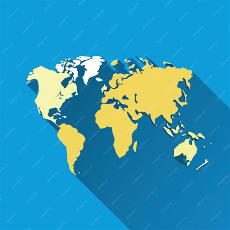 Image result for Blue Color World Map in Vector
