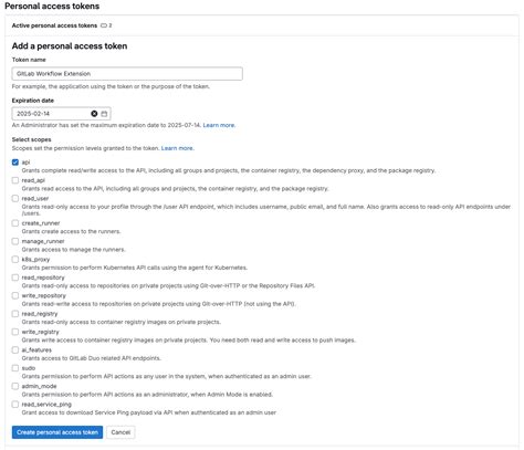 Image result for Generate Pat GitLab and Using in Vscode