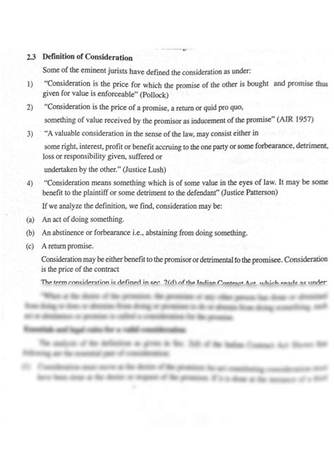 Image result for Rules of Consideration