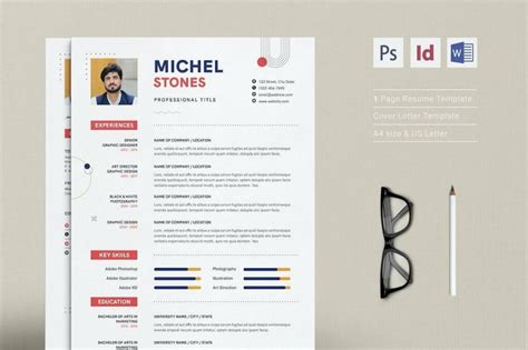 Image result for InDesign CV Template