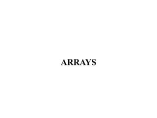 Image result for Arrays Programming