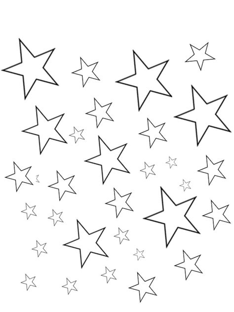 Star Coloring Pages For Kids at GetColorings.com | Free printable ...