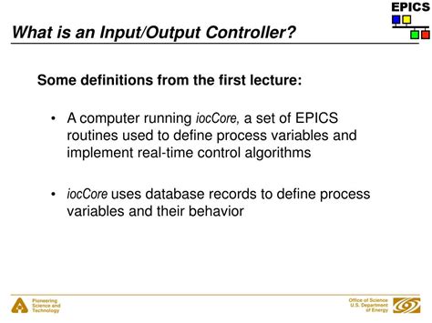 Input/Output Controller に対する画像結果