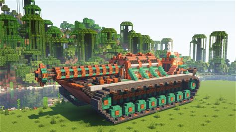 Afbeeldingsresultaten voor Tank Minecraft Build