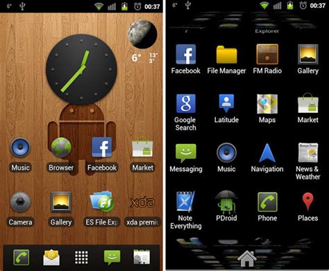 Afbeeldingsresultaten voor Light Android Launcher