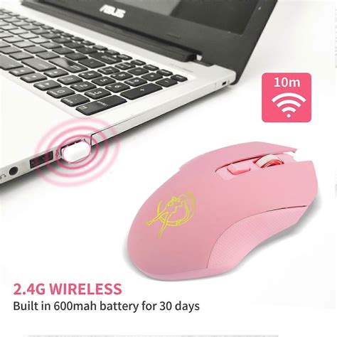 Toradh íomhá ar Anime Wireless Computer Mouse