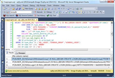 Toradh íomhá ar SQL Script Where Contains