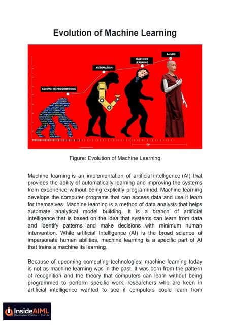 Image result for Google Machine Learning Evolution