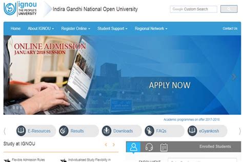 Image result for IGNOU Website