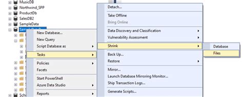 Image result for Shrink SQL Server Database