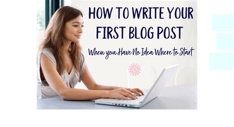 Image result for Writing Your First Blog Post