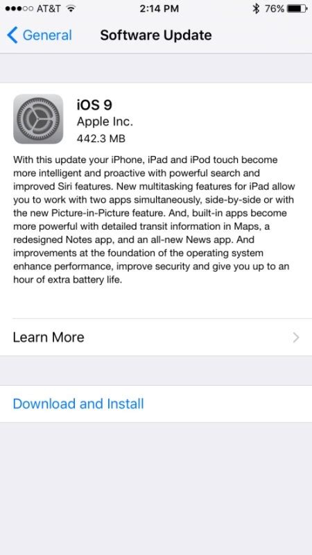 Image result for iOS 9 Update