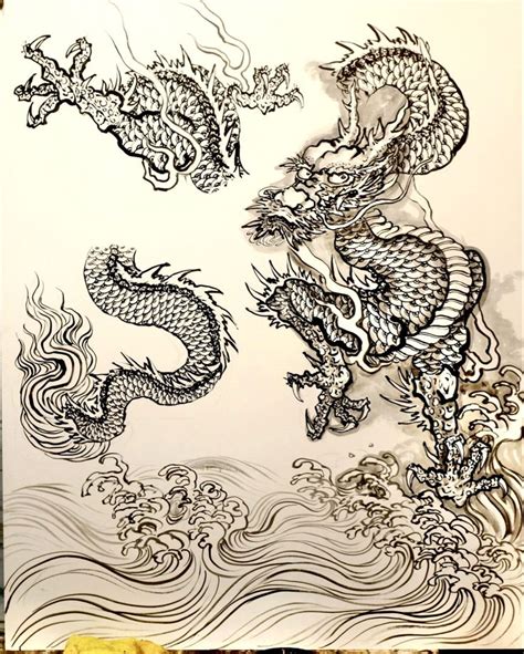 Bildergebnis für How to Draw a Japanese Dragon