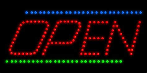 Image result for Animated LED Open Sign