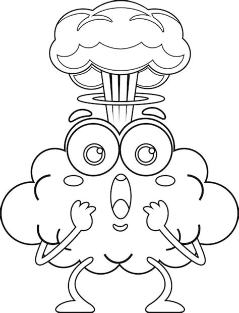 Toradh íomhá ar Exploding Brain Cartoon