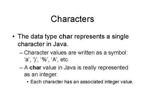 Image result for Char Data Type in Java