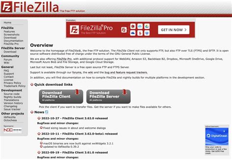 FileZilla Open に対する画像結果