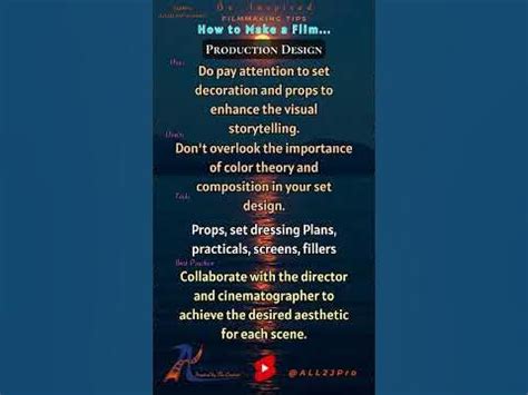 Image result for Filmmaking Tips and Tricks