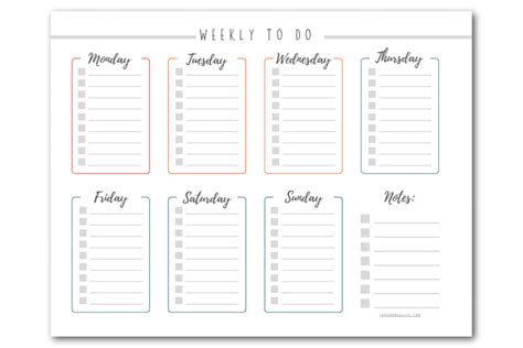 Image result for Weekly O Do List