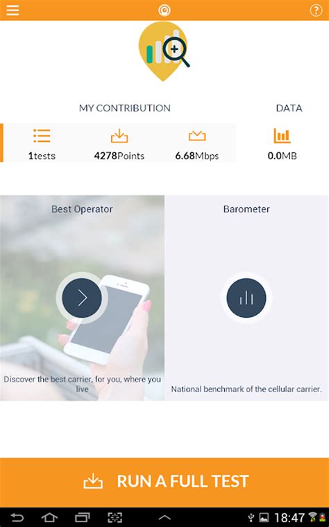 Image result for Android Network Test