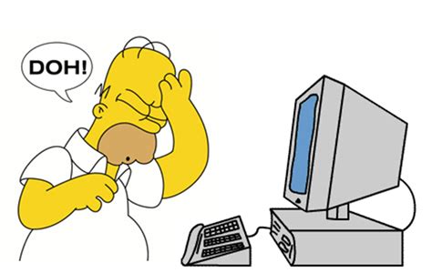 Image result for The Simpsons Computer Screen Meme