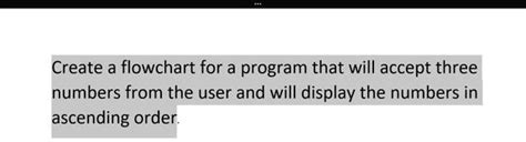 Image result for Flowchart Sorting Numbers Ascending Order