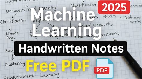 Image result for Machine Learning Handwritten Notes PDF