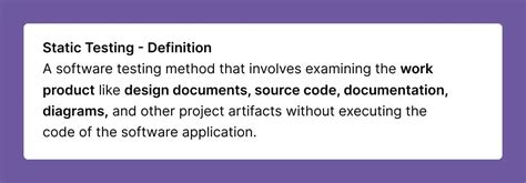 Potential Stage Static Testing に対する画像結果