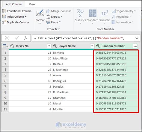 Afbeeldingsresultaten voor Excel Randomize List of Numbers