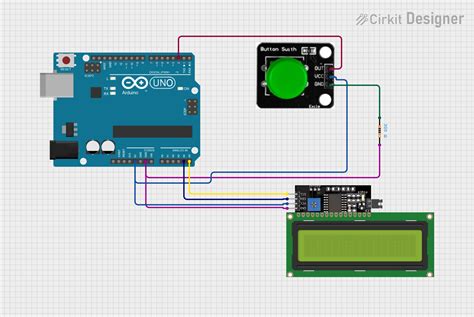 Toradh íomhá ar Arduino Uno LCD Push Button