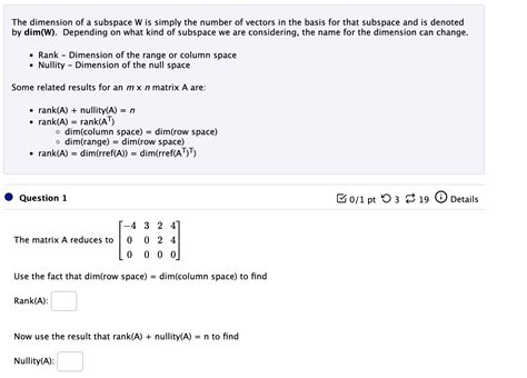 Image result for Dimension of Subspace
