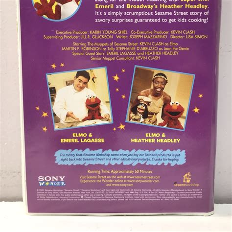 Elmo Magic Cookbook VHS に対する画像結果