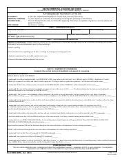 Image result for DA Form 4856 Fillable PDF