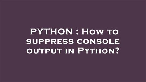 Image result for Console Output in Python