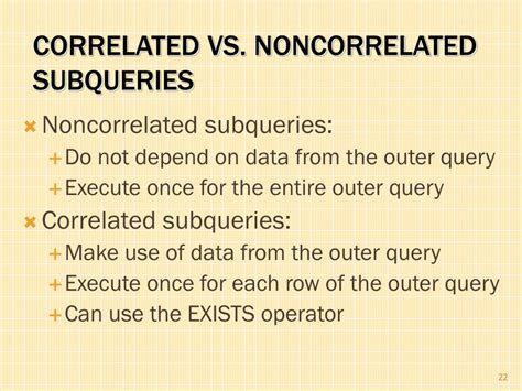 Image result for Query vs Subquery