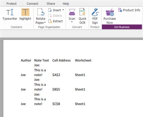 Image result for How to Print Notes in Excel