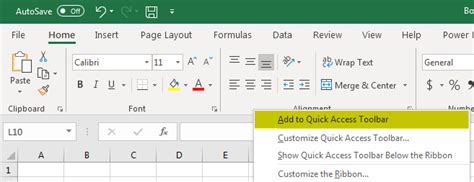 Add Form to Toolbar in Excel に対する画像結果