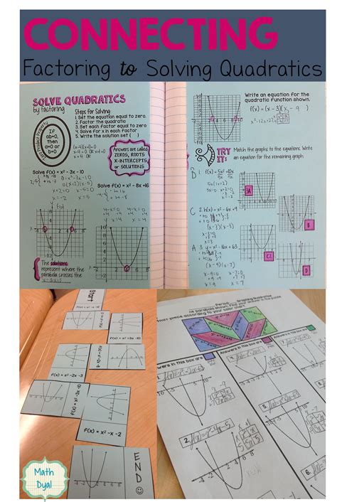 Image result for Problem Solving in Quadratics Worksheet