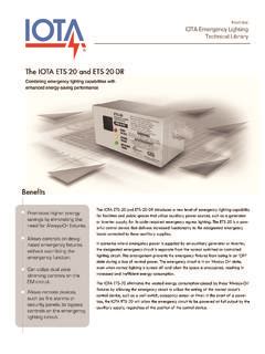 Toradh íomhá ar Emergency Lighting Control Unit