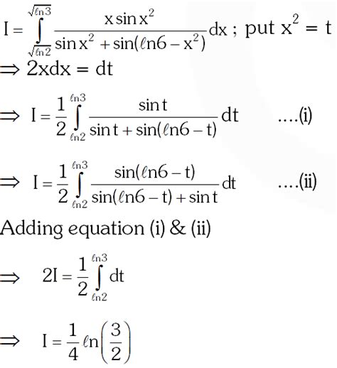Image result for Integration JEE Questions