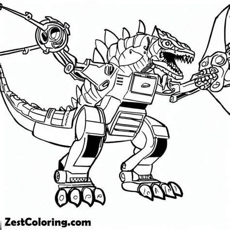 Robot Godzilla Coloring Pages 2 : Coloring for Kids – Smart, Creative ...