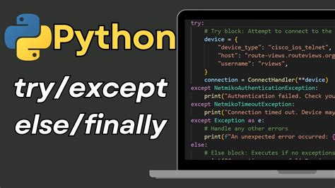 Image result for Python Try/Except Finally