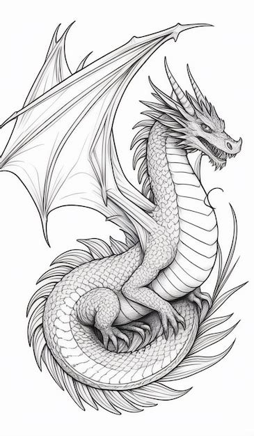 How to Draw Easy Dragon Curled Up に対する画像結果