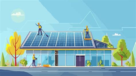 Image result for Solar Module Installation Cartoon