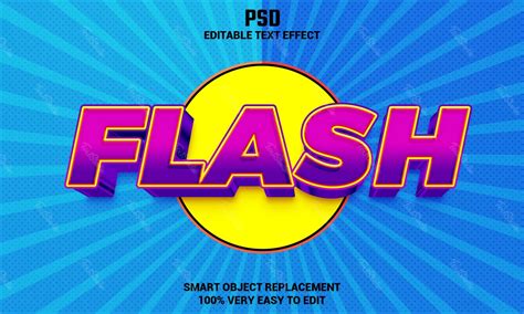 Toradh íomhá ar Flash Text